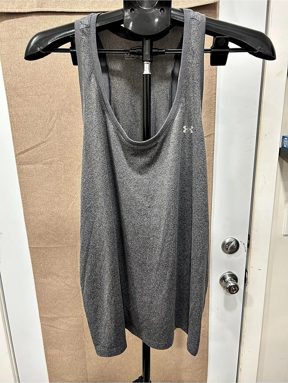 Under Armour HeatGear Loose Tank Top Athletic Gray XL